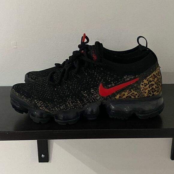 Nike Air Vapor Max Flyknit 2 Cheetah Women's Size 5.5 - Picture 5 of 6